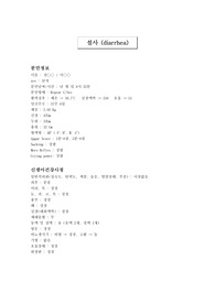 아동 설사 간호과정(CASE STUDY) / 간호진단 2개 평가까지 포함