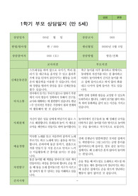 만5세 1학기 상담일지 21명