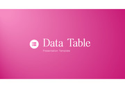 삐도리의 PPT 탬플릿 데이터 테이블 2