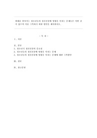 현대를 살아가는 청소년들의 정신건강에 영향을 미치는 문제들은 어떤 것이 있으며 이를 극복하기 위한 방안을 제시하시오