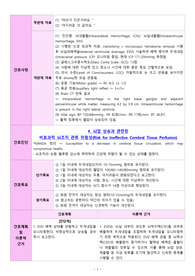 비효과적 뇌조직 관류의 위험성 간호과정