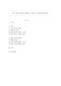 본인 가족의 가계도와 생태도를 그려보고, 간단하게 설명하시오.