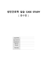 충수염 케이스, 간호진단, casestudy / 문헌고찰, 간호진단 2개