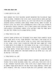 가족에 대한 관점의 변화