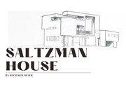 리처드마이어의 작품인 샐츠먼하우스를 분석한 파일입니다. 사진자료대신 직접 손그림과 스케치로 표현되어있습니다.
