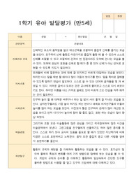 발달평가] 1학기 유아발달평가 만 5세 24명