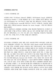 시각장애아동 교육의 역사
