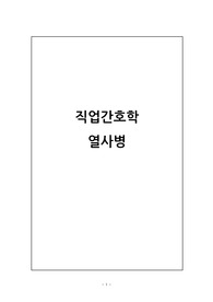 열사병, 간호정보학, 간호관리학, 온열질환 보고서, 열사병 보고서, 직업병