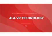 AI 및 VR 기술 레드