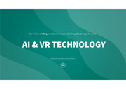 AI 및 VR 기술 틸