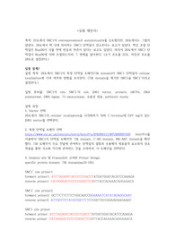 28도에서의 SNC1 단백질과 Nup96의 상관관계