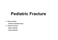 정형외과 의사를 위한 모든 pediatric fracture (소아 골절) 상세 설명