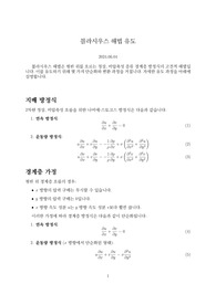 블라시우스 솔루션 유도