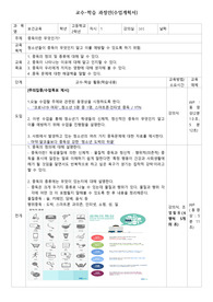 보건교육 수업계획서 (약물중독 예방교육, 3차시 분량)