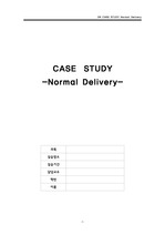 [A+자료] 여성간호학 실습 자연분만 Case Study (간호진단5개)(간호과정3개)