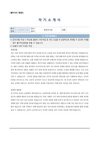 서울전파관리소 일반직공무원(운전서기보, 9급) 자기소개서, 직무수행계획서