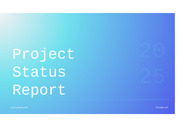 Bdory의 PPT 탬플릿 프로젝트 현황 보고서