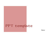 [투톤 PPT 배경양식] 와인색, 빨간색, 흰색, 투톤 반반 깔끔한 심플한 매력적 발표 조별과제 수업 PPT 템플릿 파워포인트 양식 디자인 배경