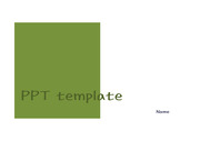 [투톤 PPT 배경양식] 초록색 흰색 투톤 반반 깔끔한 심플한 매력적 발표 조별과제 수업 PPT 템플릿 파워포인트 양식 디자인 배경