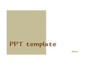 [투톤 PPT 배경양식] 베이지 브라운 갈색 흰색 투톤 반반 깔끔한 심플한 매력적 발표 조별과제 수업 PPT 템플릿 파워포인트 양식 디자인 배경
