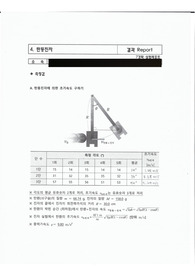 동국대 일반물리학및실험1_4. 탄동진자_2021년 결과보고서_ A+ (이론설명, 실험과정, 오차원인, 해결방안)
