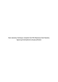 [A]서강대학교 현대생물학실험2_1차 풀레포트_PCR과 Agarose gel electrophoresis and gel purification