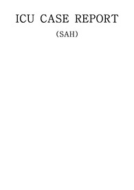 SAH casestudy SICU(간호진단5개, 간호과정3개,느낀점9개A+)