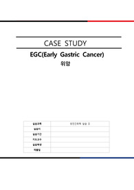 성인간호 외과병동 실습 케이스스터디 위암 Cancer
