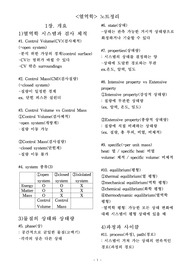 열역학 Thermodynamics 노트정리