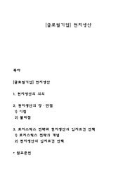 [글로벌기업] 현지생산