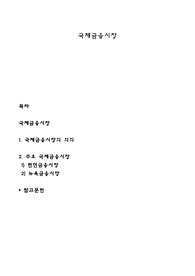 국제금융시장