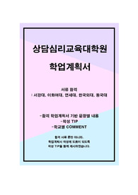 (합격 최신/비전공자)상담심리 교육대학원(서강대,이화여대,연세대,한국외대,동국대) 합격 학업계획서(공통양식)/연구계획, 자기소개서/ 서류 작성 TIP