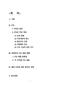 무역학개론 한국의 FAT