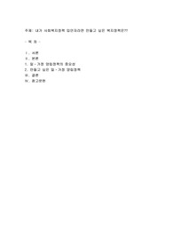 내가 사회복지정책 입안자라면 만들고 싶은 복지정책은