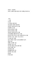 싱크홀의 발생 원인과 방지 대책을 제시하시오