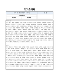 국립현대미술관 청주 미술품수장센터 공무직 (시설물관리원) 자기소개서, 직무수행계획서