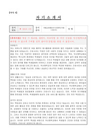 부산맹학교 간호사, 지방교육행정서기 자기소개서 자기소개서, 직무수행계획서
