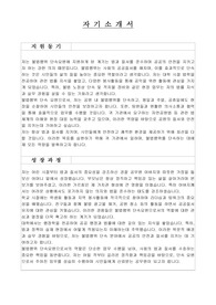 불법행위 단속요원 자기소개서, 직무수행계획서