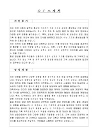 지자체공무원 홍보영상 기획 제작요원 자기소개서, 직무수행계획서