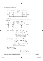 부경대학교 2학년 회로망이론 솔루션 및 족보 챕터3