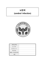 뇌경색 (cerebral infarction)