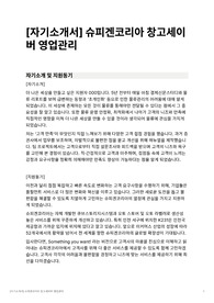 슈피겐코리아 2024년 상반기 채용연계형 인턴 영업관리 부문 서류합격 자기소개서
