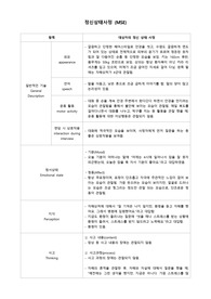 정신간호학 MSE