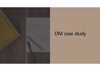 DM case 간호진단/간호사컨퍼런스/케이스스터디/당뇨간호진단/당뇨케이스