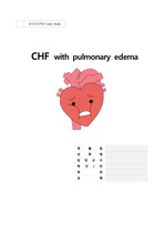 CHF CASE STUDY 울혈성 심부전