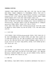 국제경영과 다국적기업