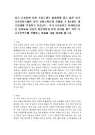 외국 자동차에 대한 수입규제가 철폐됨에 따라 많은 외국 자동차회사들이 한국 승용차시장에 진출해 국내승용차 제조업체를 위협하고 있습니다. 국내 H자동차의 마케팅담당자 입장에서 이러한 환경변화에 대한 대안을 찾기 위한 조사프로젝트를 진행하는 절차에 대해 생각해 봅시다.