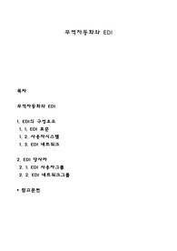 무역자동화와 EDI