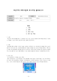 사회복지사2급 - 실습 - 부산지역 세탁사업체 모니터링 결과보고서