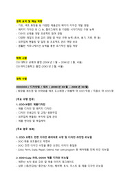 애경산업_화장품디자인(경력직)_최종합격_경력기술서_전문가에게 유료첨삭 받은 자료입니다.
